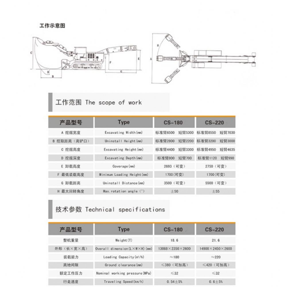 CS-180型履帶式扒渣機(jī)